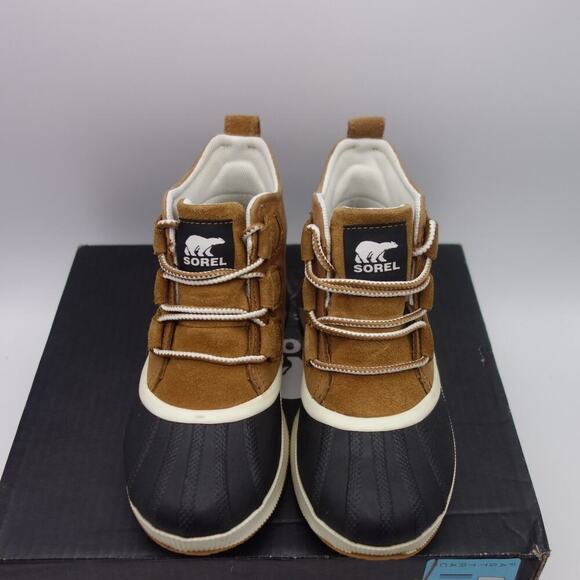 NEW Sorel Out N About III Classic Waterproof Duck Boot Taffy Black Women's 5 - Picture 9 of 10